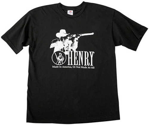 Henry Cowboy T-Shirt Black 3Xl Short Sleeve
