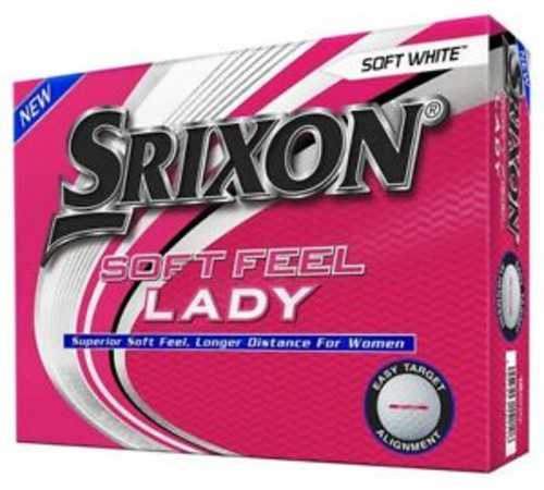 Srixon 2021 Soft Feel Lady Golf Ball White-Dozen