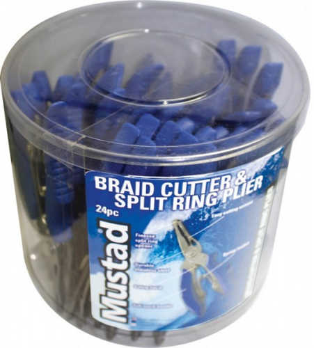 Mustad Split Ring Plier 24pc Bucket