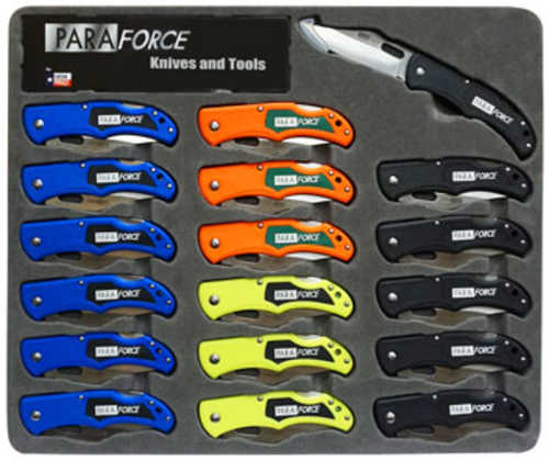 AccuSharp 801LBKS ParaForce Lockback Knife Display 18 Piece