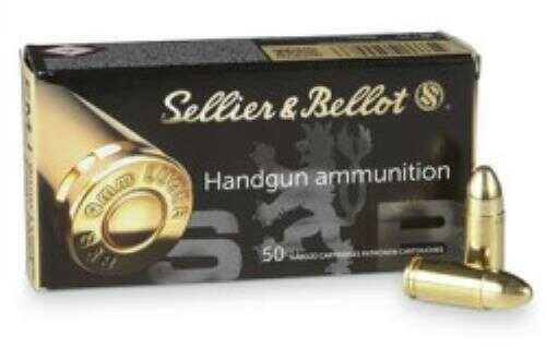 9mm Luger 124 Grain Full Metal Jacket 50 Rounds Sellior & Bellot Ammunition
