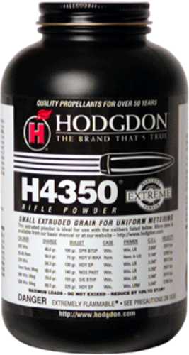 Hodgdon Powder H4350 Smokeless 1 Lb