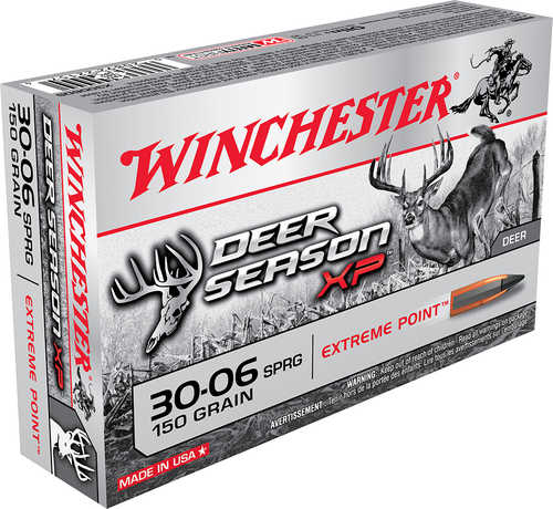 30-06 Springfield 150 Grain Extreme Point 20 Rounds Winchester Ammunition