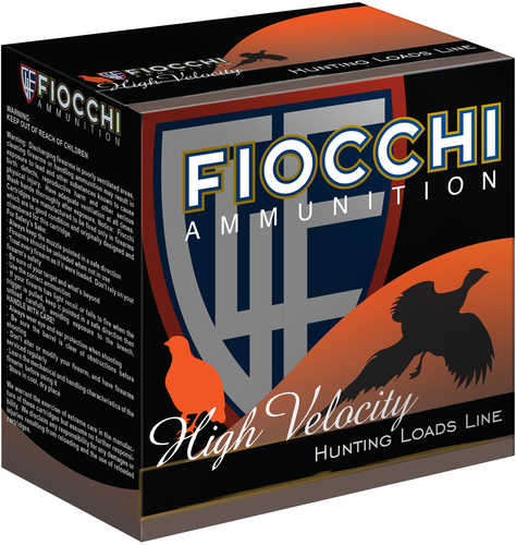 12 Gauge 2-3/4" Lead #4  1-1/4 oz 25 Rounds Fiocchi Shotgun Ammunition