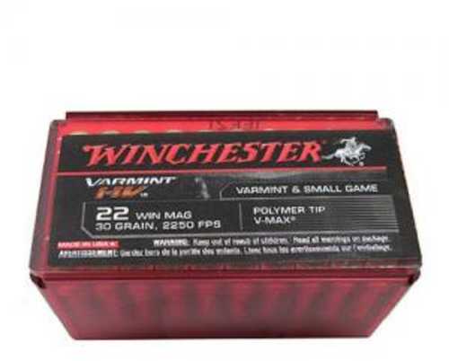 22 Win Mag Rimfire 30 Grain Ballistic Tip 50 Rounds Winchester Ammunition Magnum