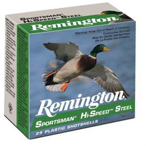 12 Gauge 3" Steel #2  1-1/4 oz 25 Rounds Remington Shotgun Ammunition