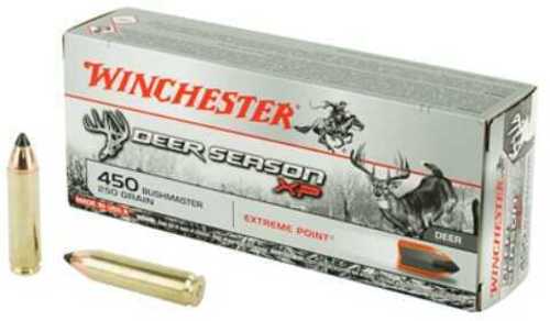 450 Bushmaster 250 Grain Jacketed Soft Point 20 Rounds Winchester Ammunition