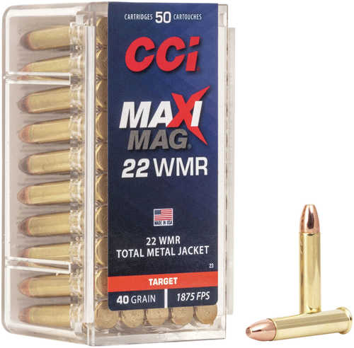 22 Win Mag Rimfire 40 Grain Soft Point 50 Rounds CCI Ammunition Winchester Magnum