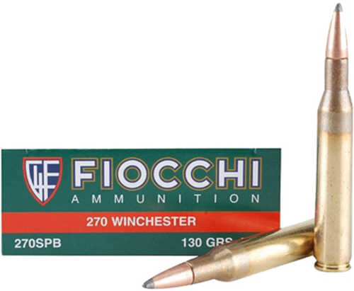 270 Win 130 Grain Soft Point 20 Rounds Fiocchi Ammunition 270 Winchester