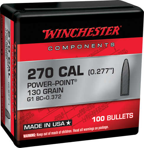Bullets 270Cal 130Gr Power Point 100 CT