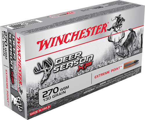 270 WSM 130 Grain Ballistic Tip 20 Rounds Winchester Ammunition