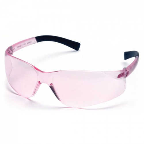 Pyramex Clear Mini Ztek Safety Glasses Pink With Dp1000 32Db Earplugs