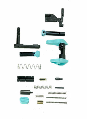 Timber Creek Outdoors Arlpkre Lower Parts Kit Robin's Egg Blue Aluminum For Ar-15