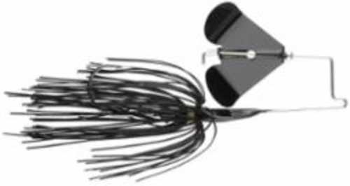 Prototype Lures Buzzbait 1/4Oz Black With Blade Model: GB14-05