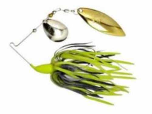 Humdinger Spinner Bait 1/4 Sil Col/Gold Wil Black/Chart