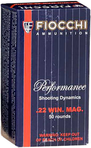 22 Win Mag Rimfire 40 Grain Soft Point 50 Rounds Fiocchi Ammunition Winchester Magnum