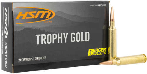 6.5x284 Norma 130 Grain Hollow Point 20 Rounds HSM Ammunition