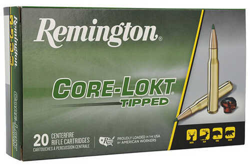 30-06 Springfield 165 Grain Ballistic Tip 20 Rounds Remington Ammunition