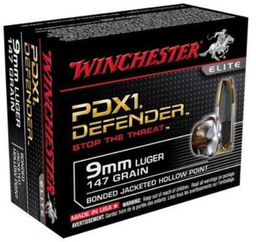 9mm Luger 147 Grain Hollow Point 20 Rounds Winchester Ammunition