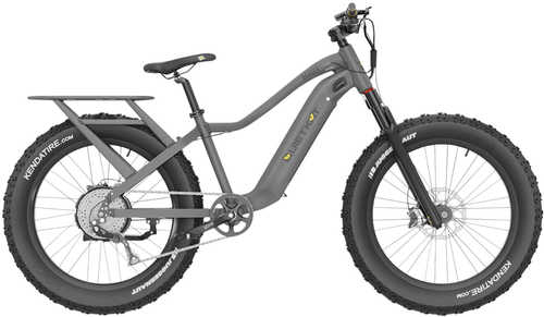 QuietKat Ranger Bike Charcoal Small Under 5'6"/ Shimano 7-speed/750 Watt Hub-Drive Motor