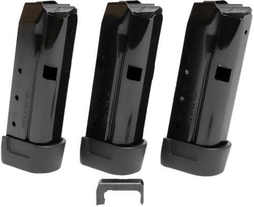 Shield Arms Z9Combo3M1C Magazine Combo (3 Mags) 9Rd For Glock 43 Black Includes Release