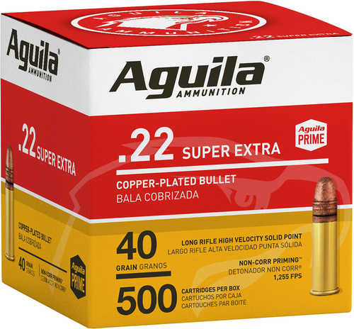 22 Long Rifle 40 Grain Lead 500 Rounds Aguila Ammunition 22 Long Rifle