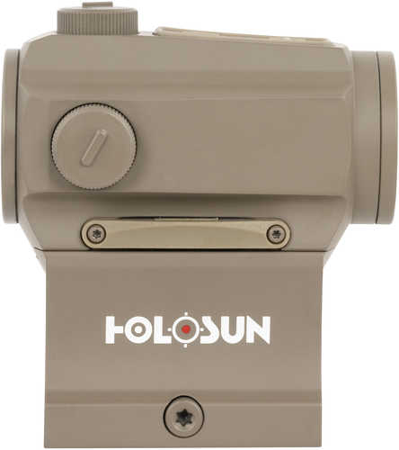 Holosun Hs403BFDE Flat Dark Earth Anodized 1X 2 MOA Red Dot Reticle Includes Battery/Cover/Lens Cloth/Mounts/T10