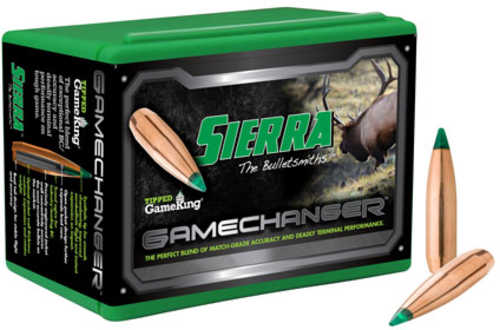 Sierra GameKing .30 cal. .308" dia. 125 Grain TGK Bullet Not Loaded Ammo