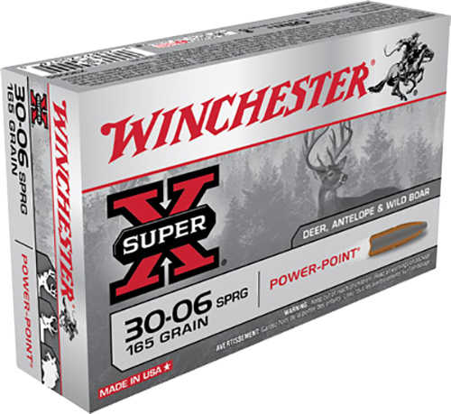 30-06 Springfield 165 Grain Soft Point 20 Rounds Winchester Ammunition