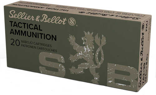 7.62X39mm 124 Grain Full Metal Jacket 20 Rounds Sellior & Bellot Ammunition