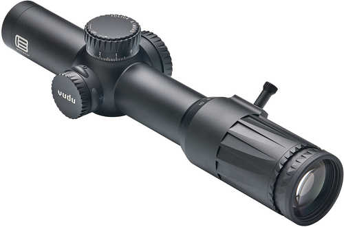Eotech Vudu FFP Scope Black Hardcoat Anodized 1-10x 28mm 34mm Tube Illuminated Red SR4 MOA Reticle Features Throw Lever