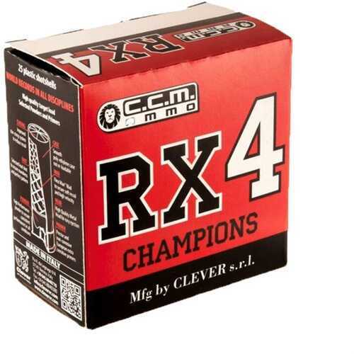 Clever Rx 4 Champions Shotgun Ammo 12 Gauge 2-3/4" 1 Oz #8 Shot 25 Rounds