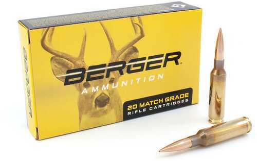 Berger Classic Hunter Rifle Ammunition 6.5mm Creedmoor 135 Gr Hybrid 2851 Fps 20/ct