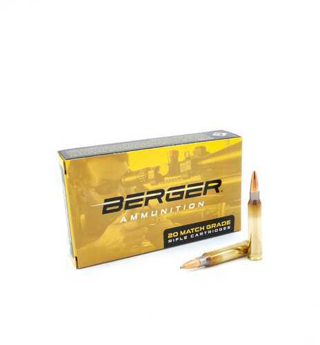 Berger Rifle Ammunition .223 Rem 73Gr BT Target 2820 Fps 20/ct