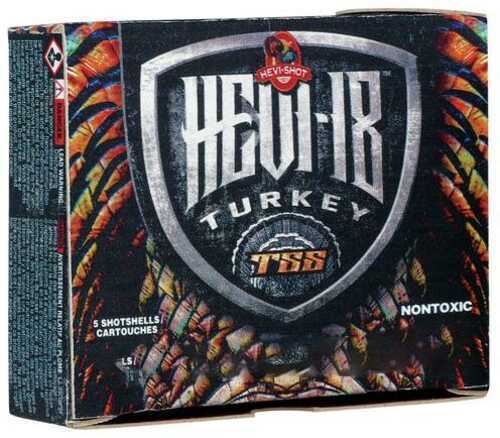 HEVI-Shot HEVI-18 TSS Turkey Shotshells 12Ga 2-3/4" 1-1/4Oz 1090 Fps #9 5/ct