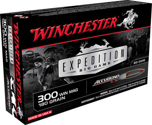 300 Win Mag 180 gr Winchester AccuBond CT 20 Per Box