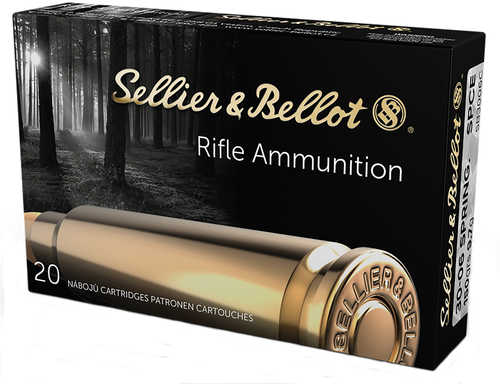 30-06 Springfield 150 Grain Full Metal Jacket 20 Rounds Sellior & Bellot Ammunition