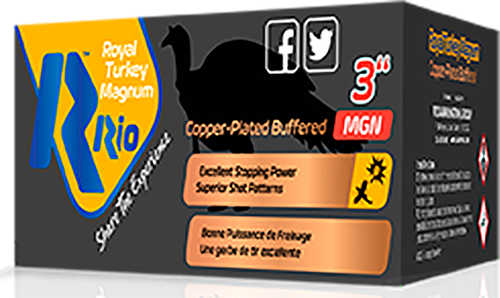 Rio Royal Turkey 12 Gauge Ammo 3" 1-3/4 oz 5 Shot 250 Rounds