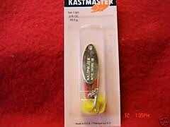 Acme Kastmaster Spoon 3/4 Gold Yellow Or White Bucktail Md#: SW1151-G