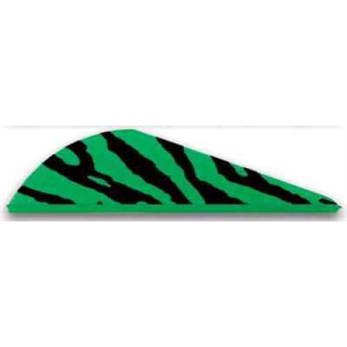 Bohning Blazer Vanes Green Tiger 100 pk. Model: 10832GT2