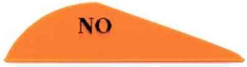 BohnIng Blazer Vanes 100Pk Neon-Orange 2In