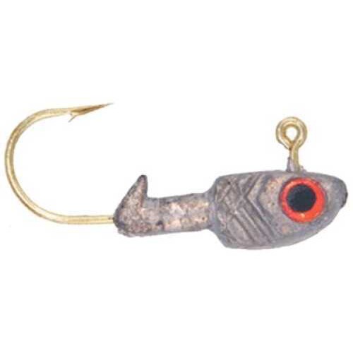 Bass Assassin Crappie Jighead 1/32Oz 6Pk Lead/Red Eye Md#: CJA42001