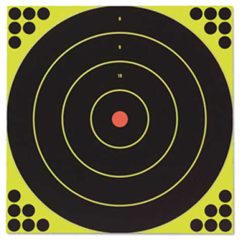 BC SNC 12" BULL'S-EYE TARGET - 12PK