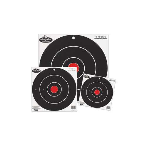 Birchwood Casey Dirty Bird 8in Round Bullseye-200 Targets
