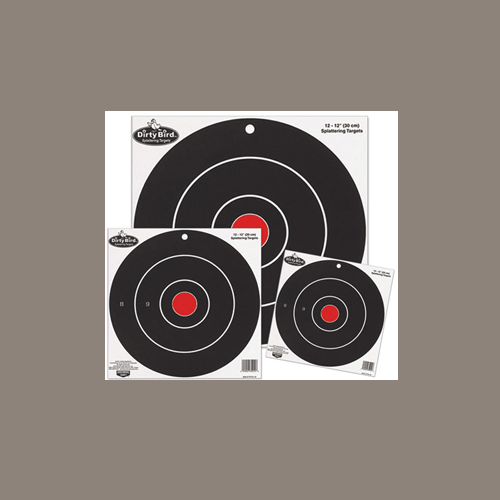 Birchwood Casey Dirty Bird 8in Round Bullseye-200 Targets