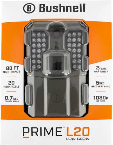 Bushnell Prime Trail Camera Tan 20 mp. Low Glow