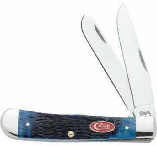 Case Knife Navy Blue Bone Trapper