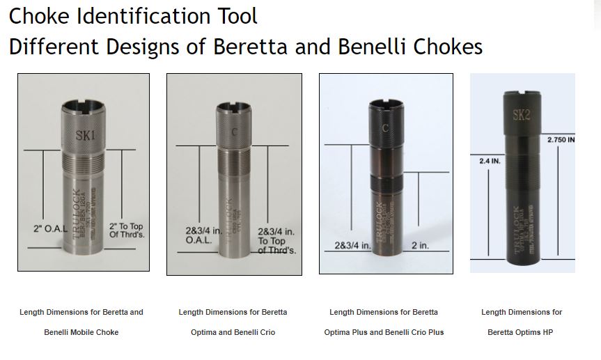 Beretta/Benelli Sporting Clay Ported 12 Gauge Improved Modified Choke Tube Trulock Md: SCBER12700P Exit Dia: .700