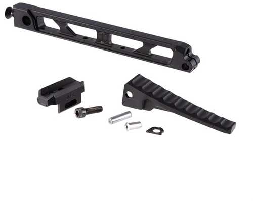 Jmac Customs 8-inch Arm BAR With Folding Buttplate Aluminum Black