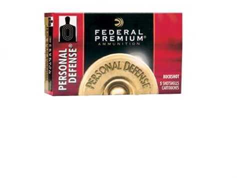 12 Gauge 2-3/4" Lead 00 Buck  9 Pellets 5 Rounds Federal Shotgun Ammunition